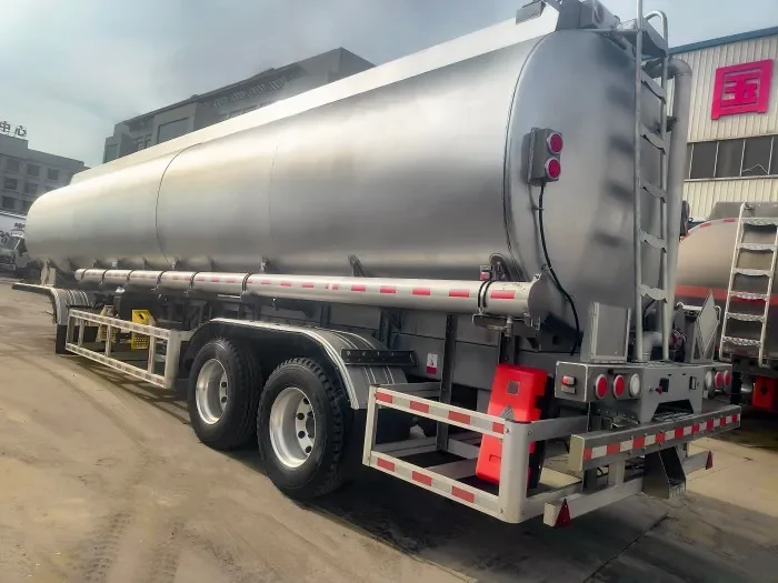 Semirremolque cisterna de aluminio en venta