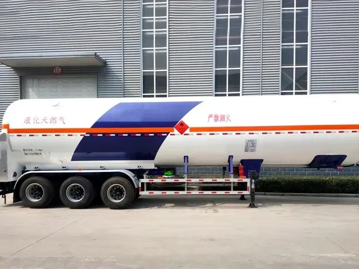Semi-remorque citerne LNG pour camion à vendre