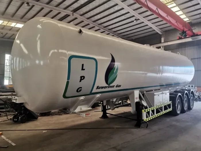Semirremolque cisterna para gas GLP de 3 ejes y 40-70 m3