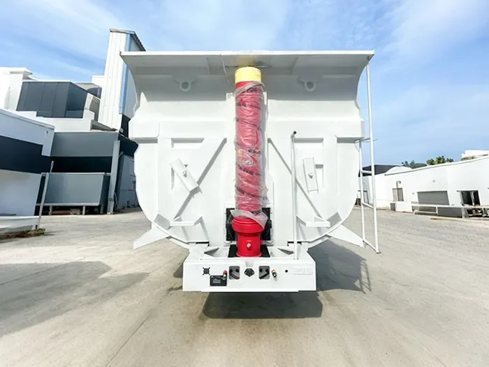 Semi-remorque benne minière 4 essieux de 40 CBM