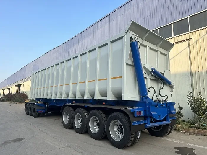 Semirremolque volquete lateral para camión en venta