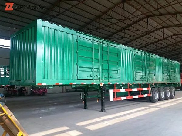 Nuevo semirremolque tipo furgón seco para carga a granel en venta Nuevo semirremolque tipo furgón seco para carga a granel en venta