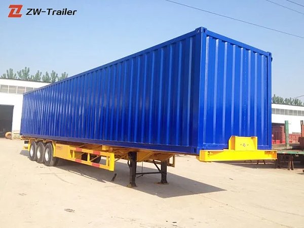 Semirremolque tipo caja de 53 ft (53 pies) Semirremolque tipo caja de 53 ft (53 pies)