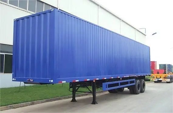 Semirremolque cerrado de 20 pies para camión Semirremolque cerrado de 20 pies para camión