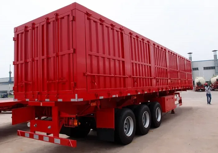 Remolque tipo caja de 3 ejes y 40 pies en venta