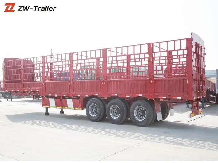 Remolque jaula para el transporte de ganado y animales
