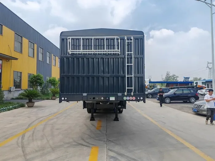 Remorque de camion de transport de marchandises populaire