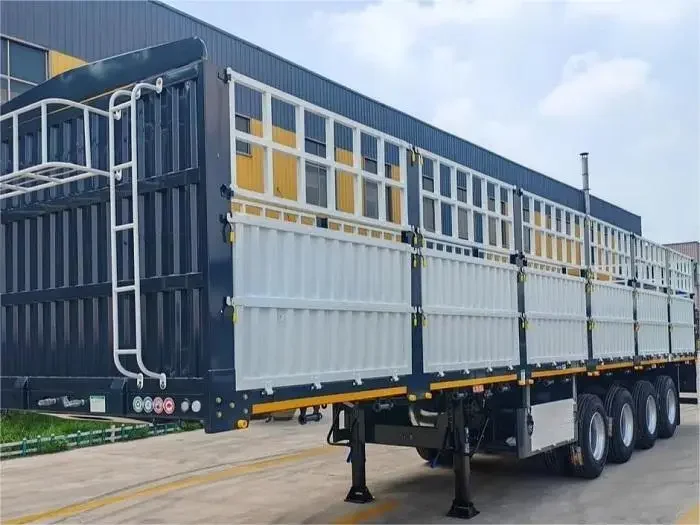 Remorque de camion de transport de marchandises populaire