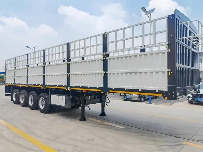 Remorque de camion de transport de marchandises populaire