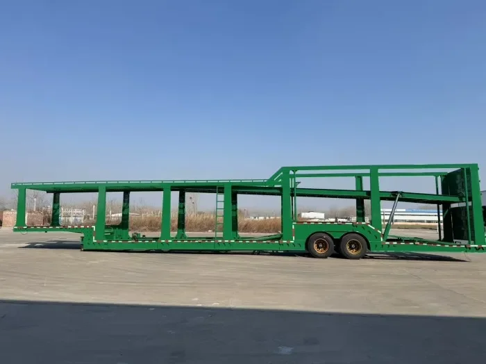 Remolque transportador de 8 coches de 2 ejes