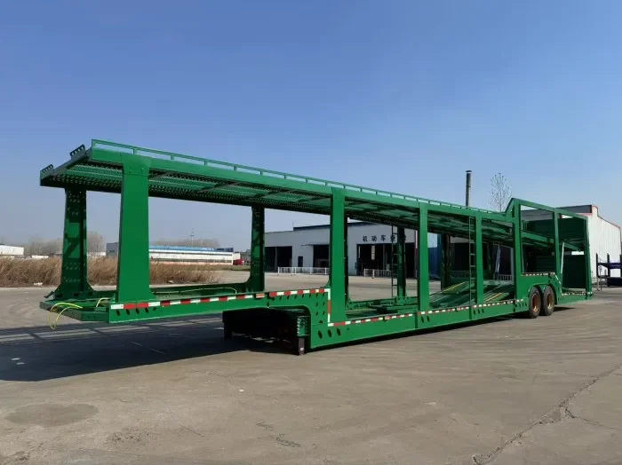 Remolque transportador de 8 coches de 2 ejes