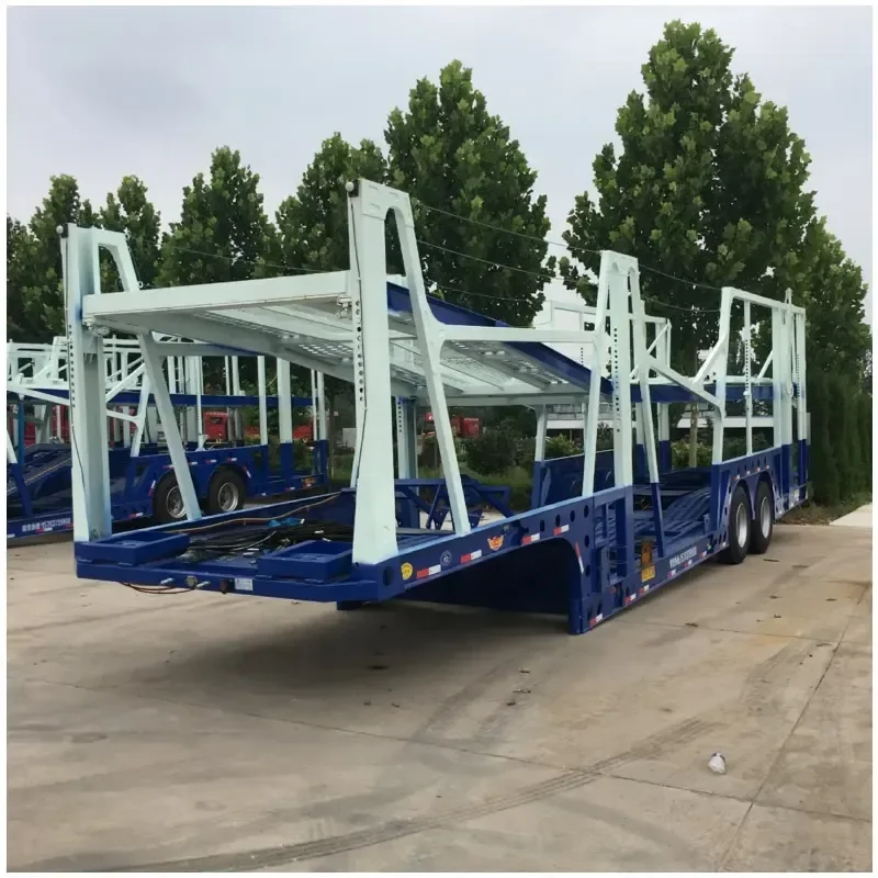 Remorque porte-voitures pour le transport de véhicules