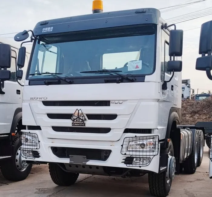 Camiones tractores Howo 6×4 de 400 hp para construcción