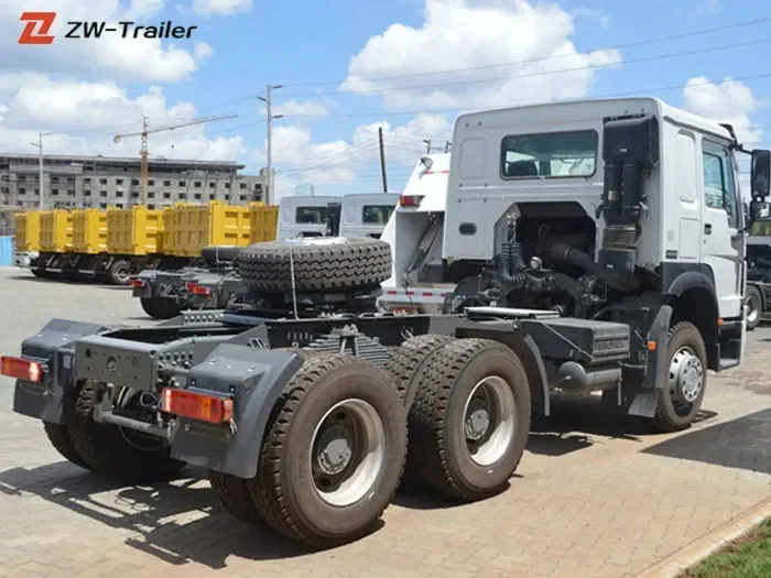 Camión cabeza tractora Howo 6x4 de 371 hp