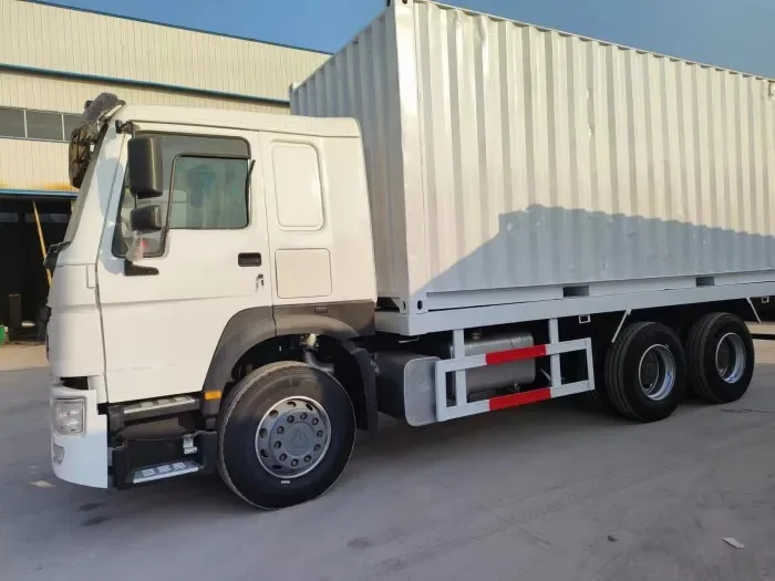Camión caja HOWO de venta directa de fábrica