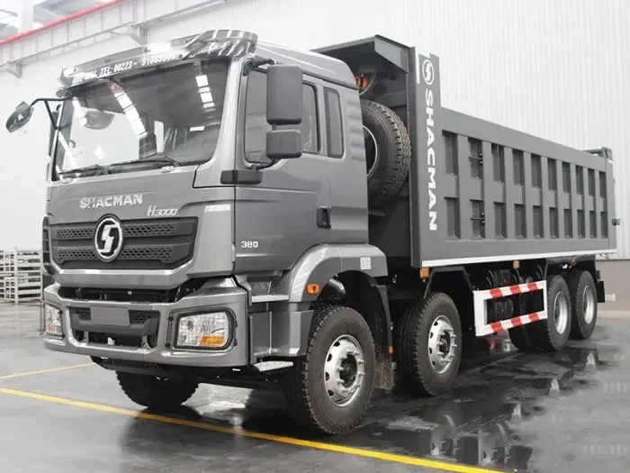 Camión volquete Shacman de 12 ruedas, 380 HP y 30 toneladas