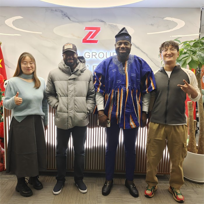 Un client ghanéen rend visite à ZW Group pour de nouvelles discussions sur les achats