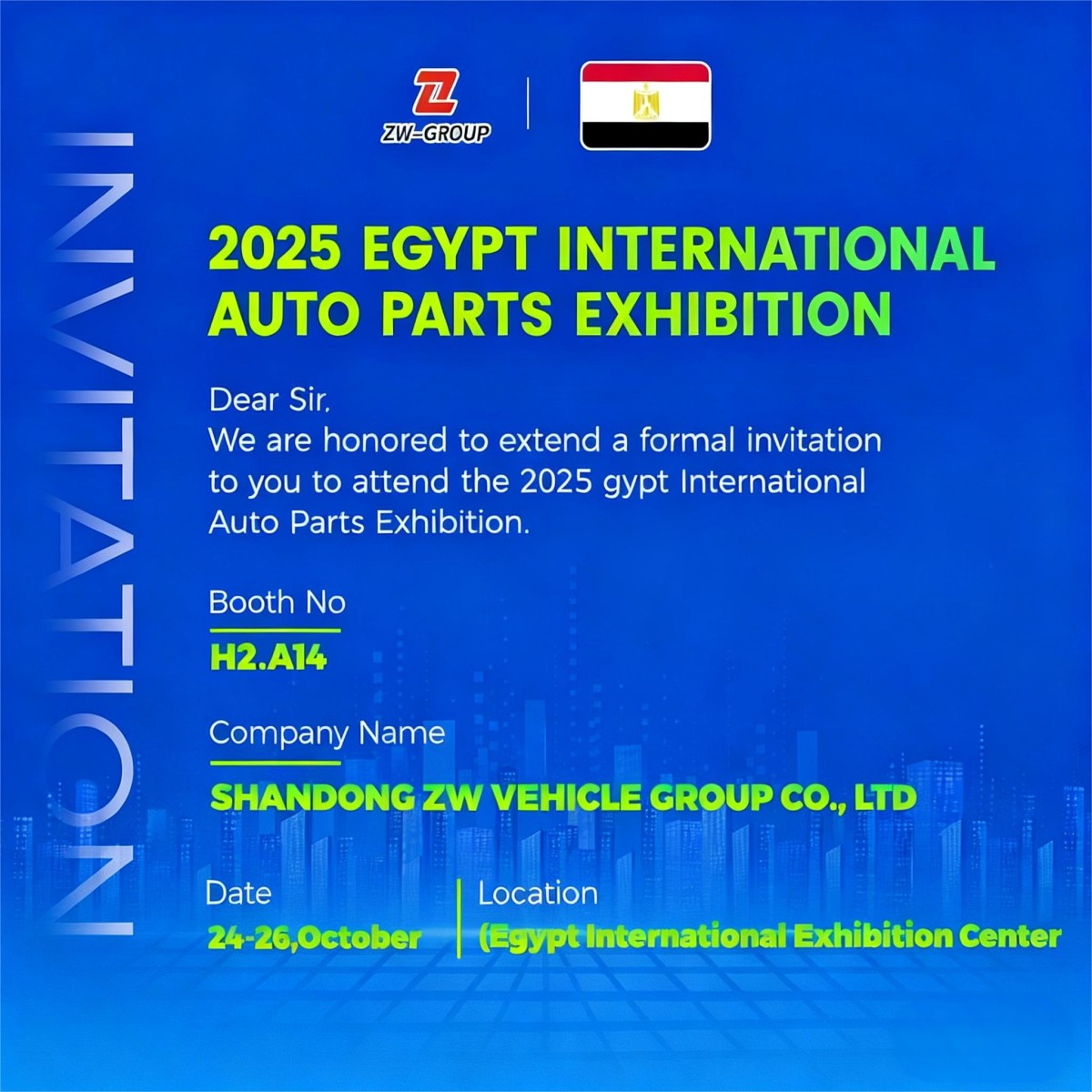 Salon international des pièces automobiles d’Égypte 2025