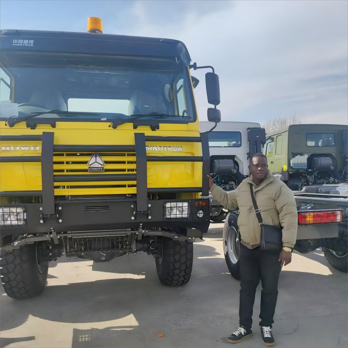 Châssis de camion lourd Howo Cargo au service de la logistique