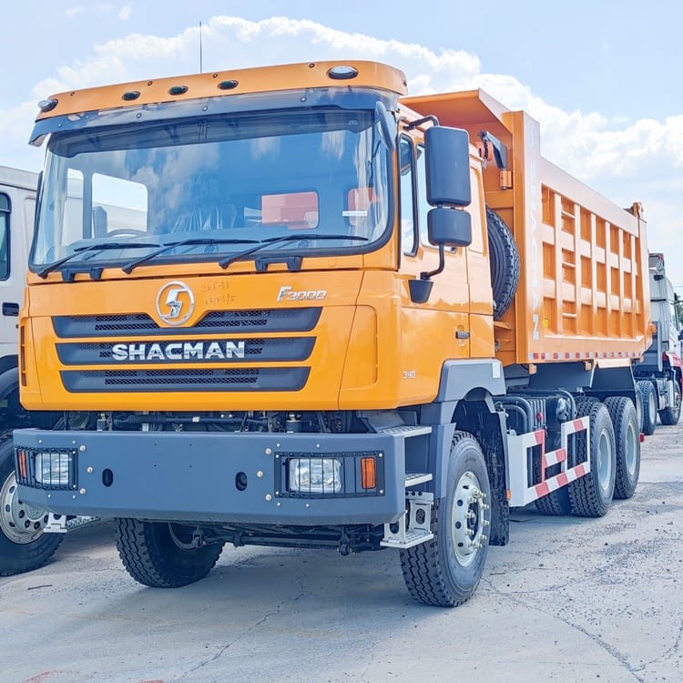 Comment réserver un camion-benne Shacman