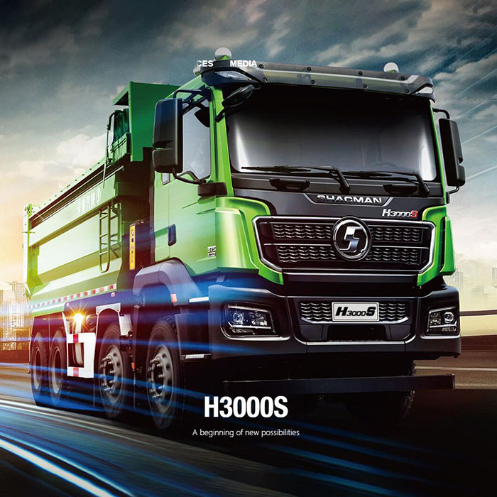 Service concernant les camions-bennes Shacman