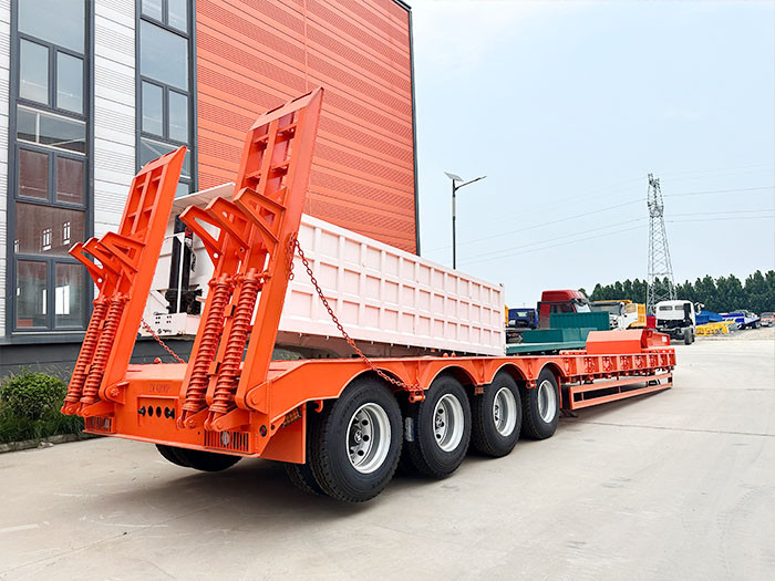 How to Choose the Right 4 Axle Low Bed Semi Trailer