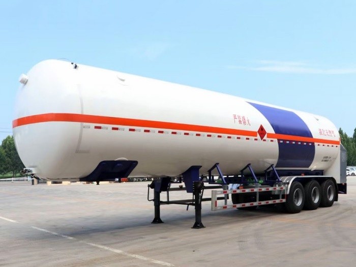 Semi-remorque citerne LNG pour camion à vendre