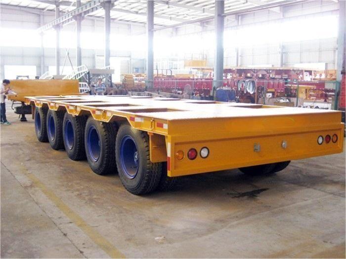 remorque surbaissée de 80 tonnes