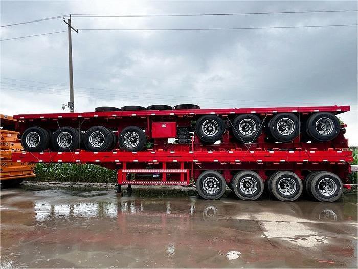 semirremolque de plataforma plana de 53 ft semirremolque de plataforma plana de 53 ft