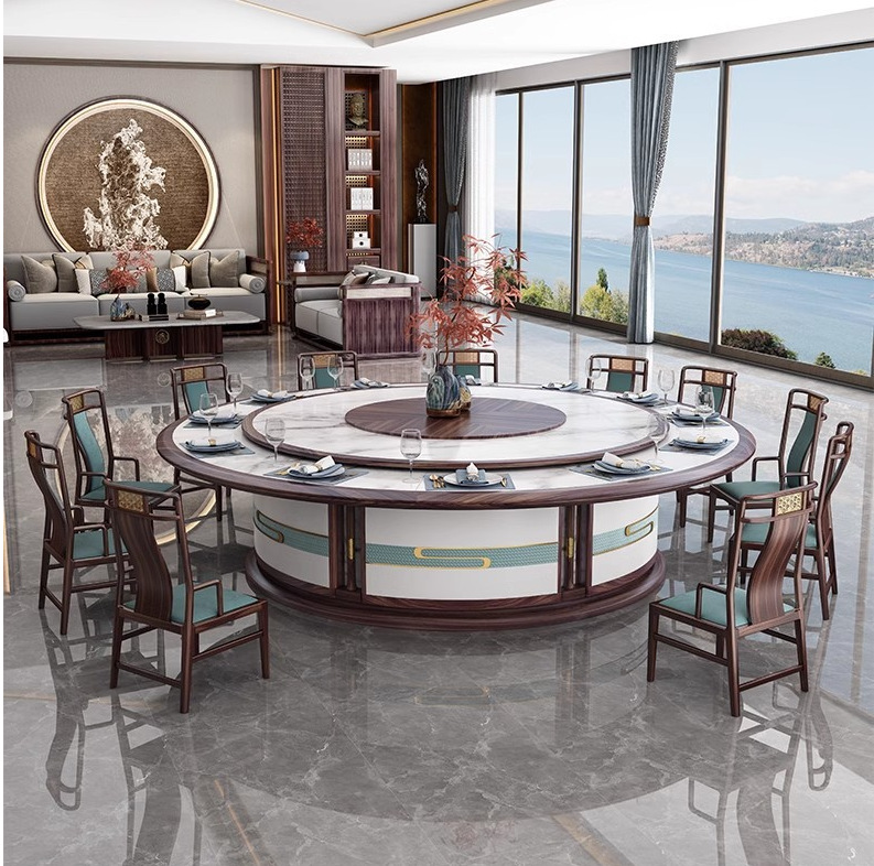 Modern Sintered Stone Electric Dining Table Series