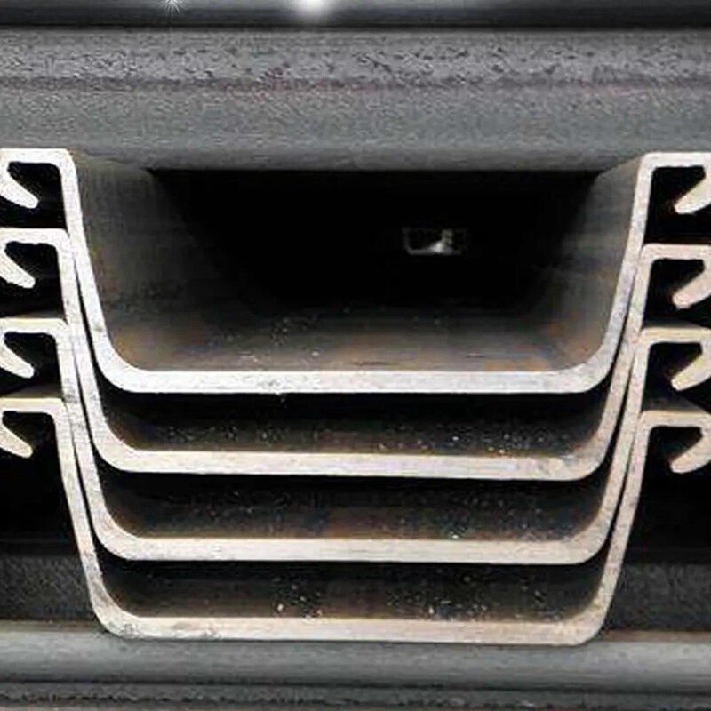 A 33 E 36-3 Tablestaca de acero en forma de U