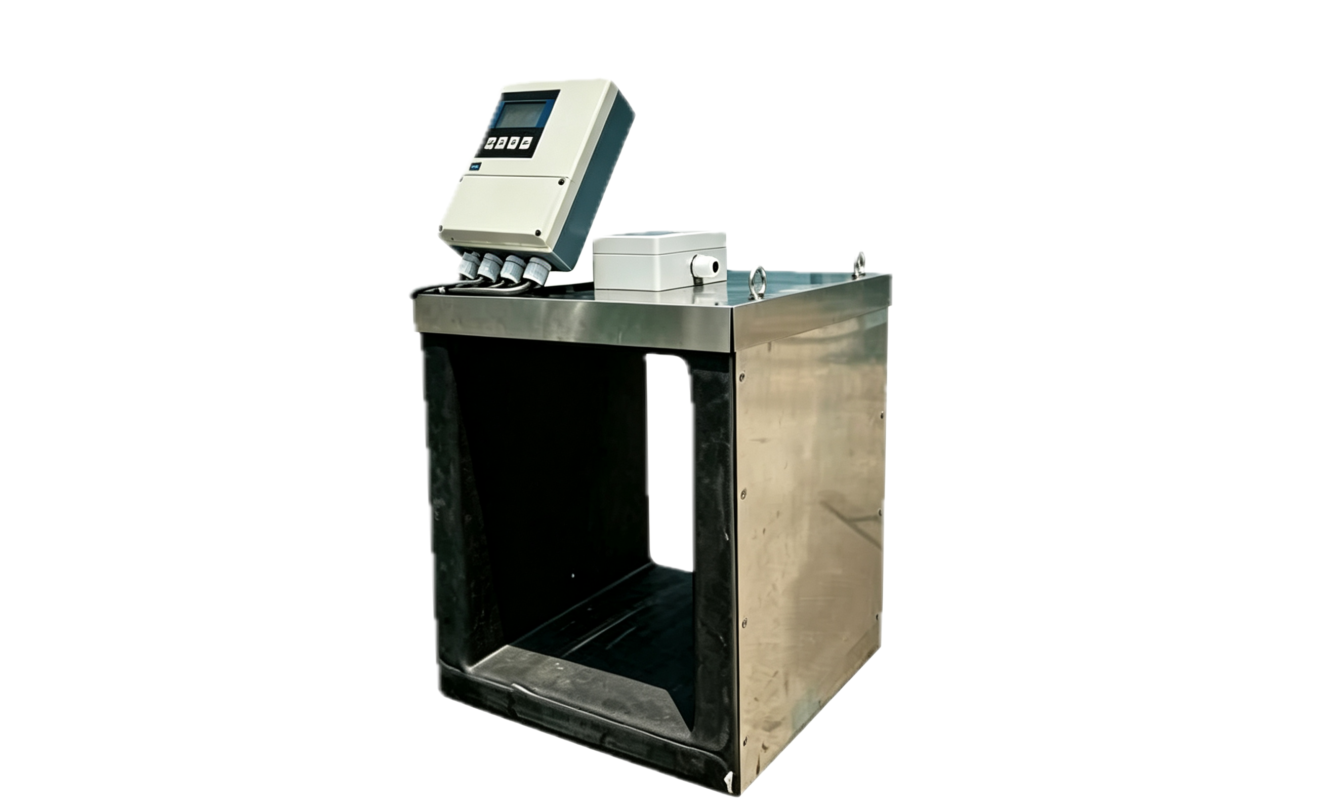 Trapezoidal Open-Channel Flow Measuring Box