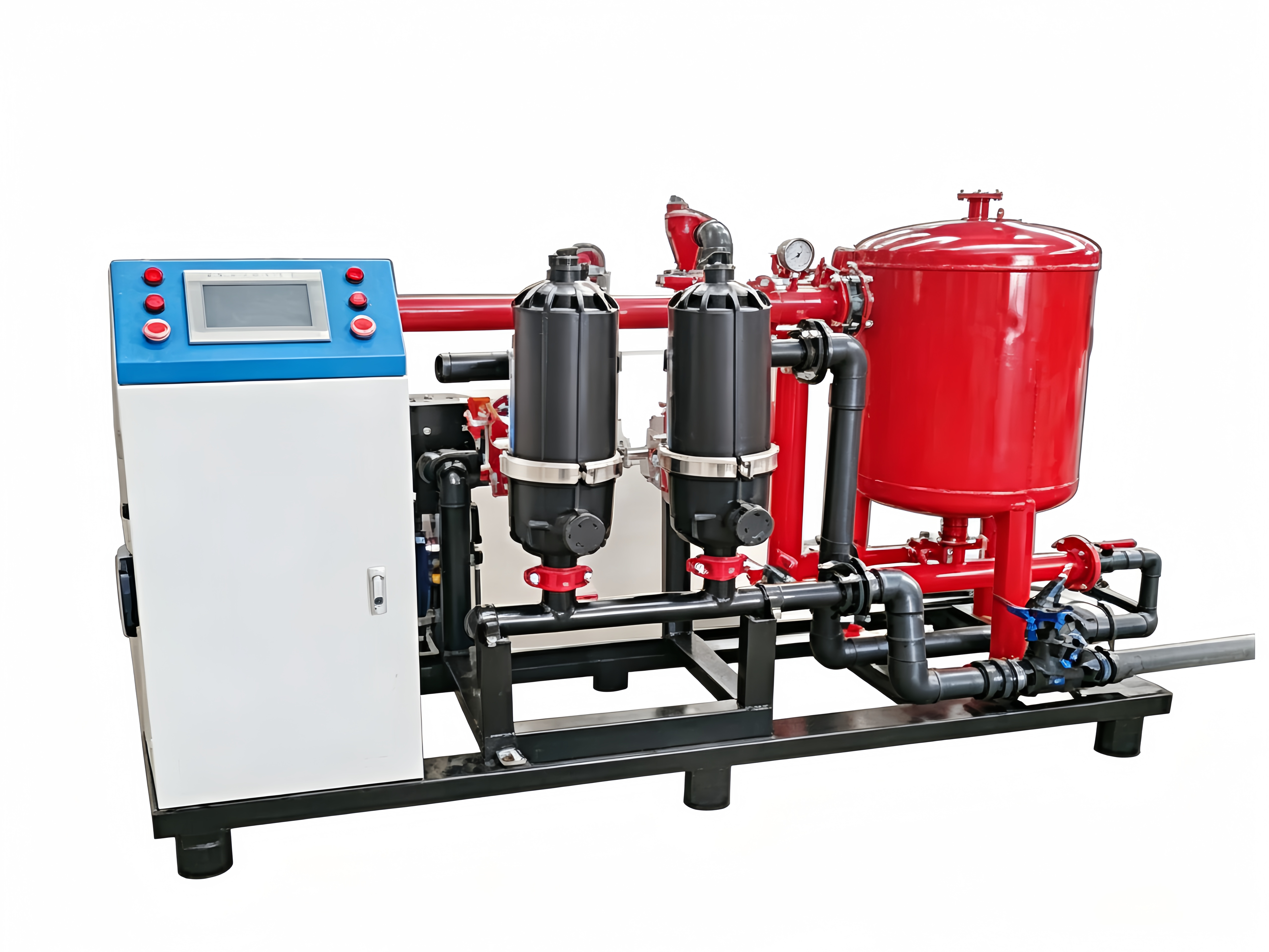 Integrated Water and Fertilizer Pumping Station