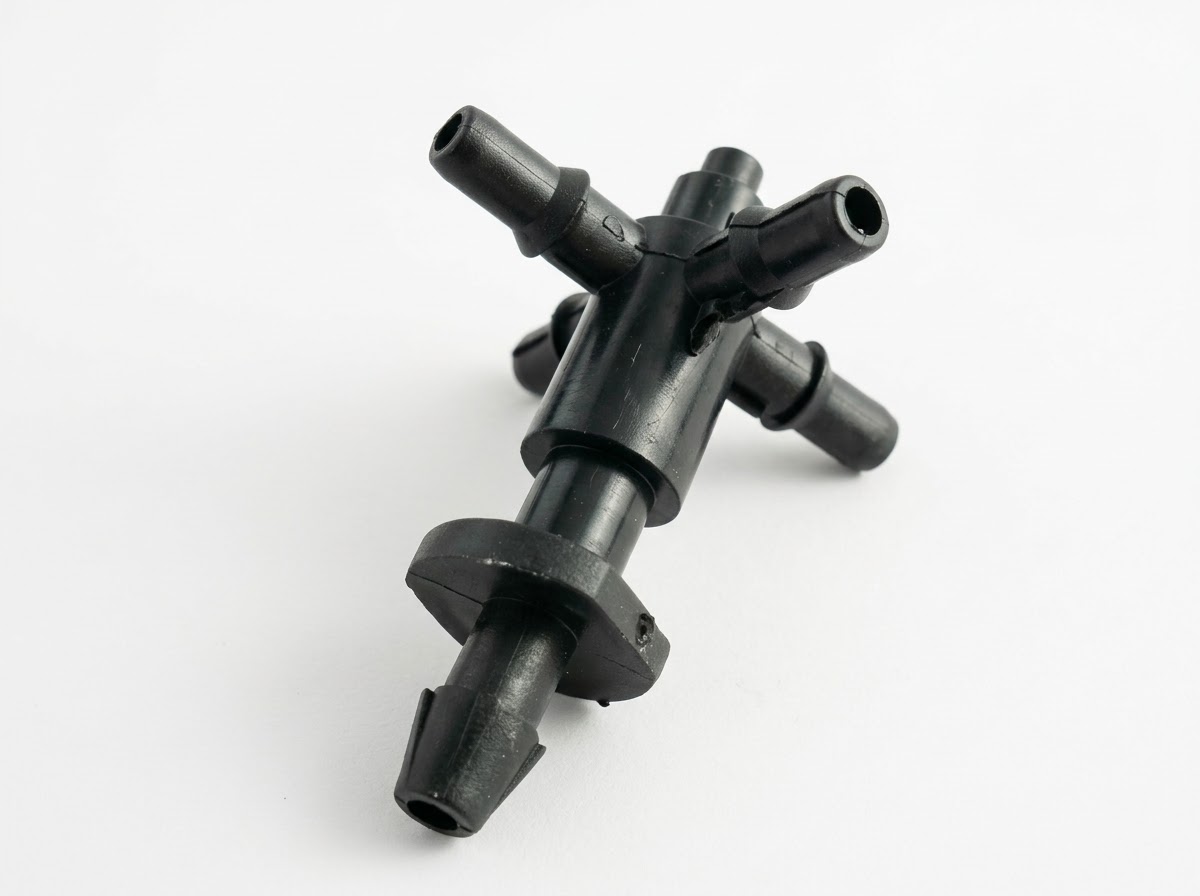 Five-Way Manifold (1 Inlet / 4 Outlets, Custom Length Available)