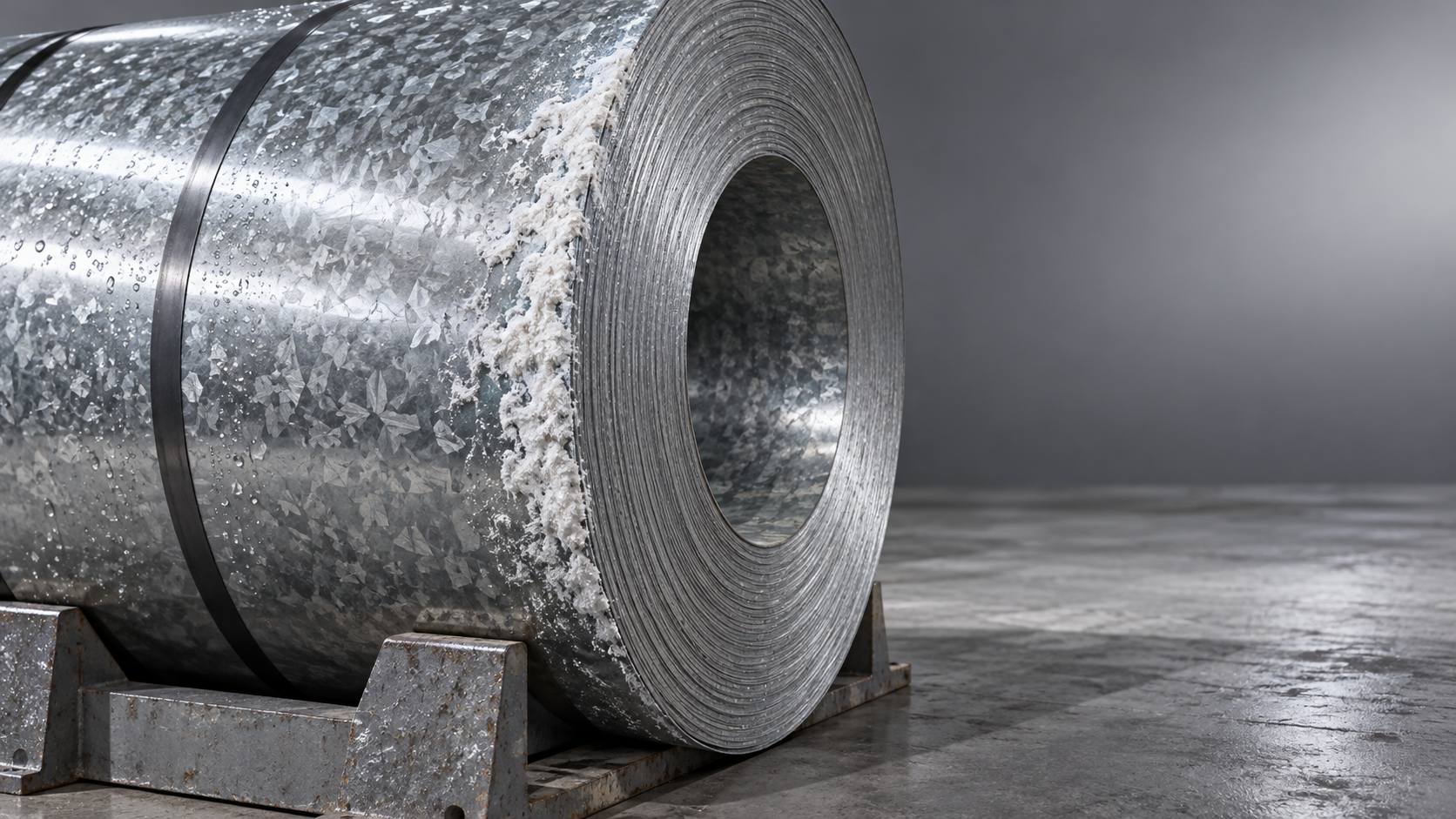 Óxido blanco en bobinas de acero galvanizado: causas durante el almacenamiento y medidas de prevención