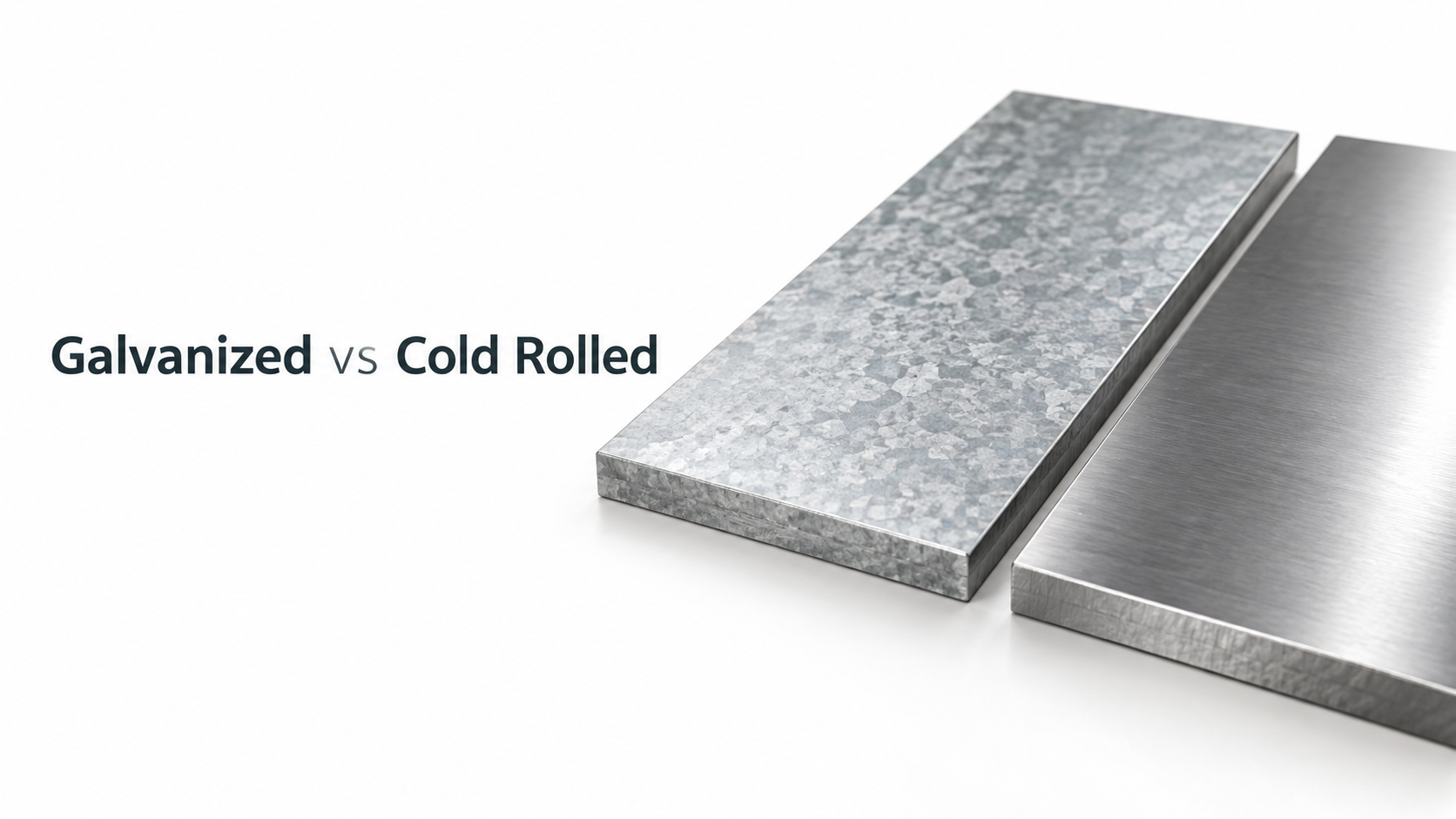 How does steel plate galvanized compare to cold rolled steel structurally? How does steel plate galvanized compare to cold rolled steel structurally?