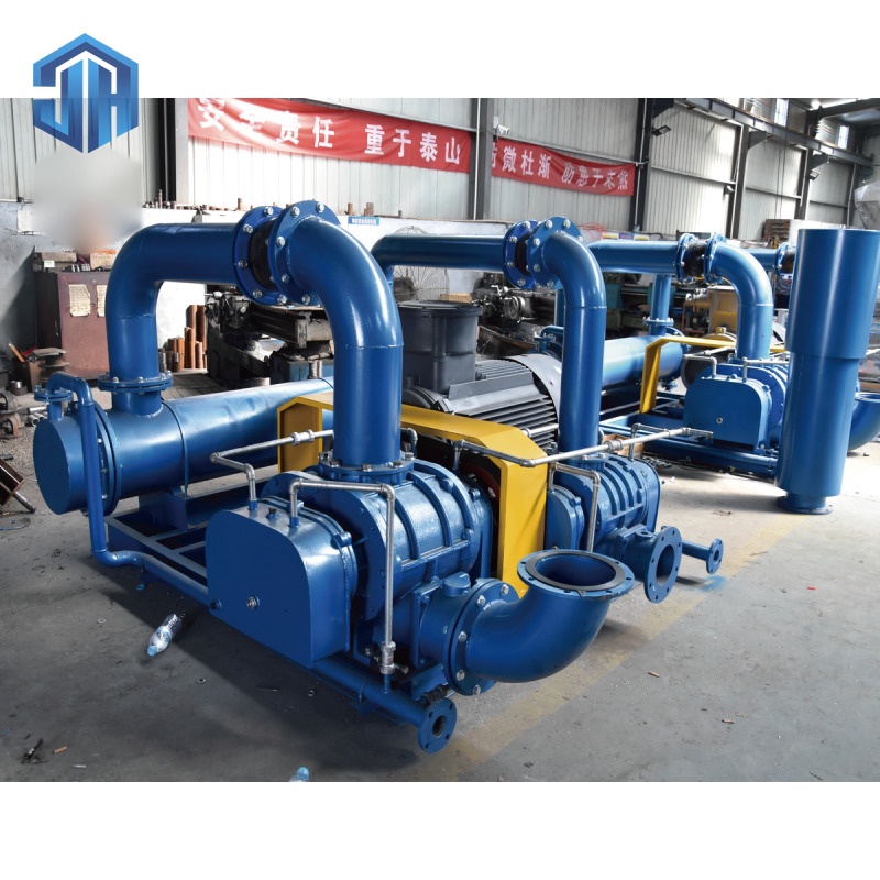 Two-Stage Series-Connected Roots blower