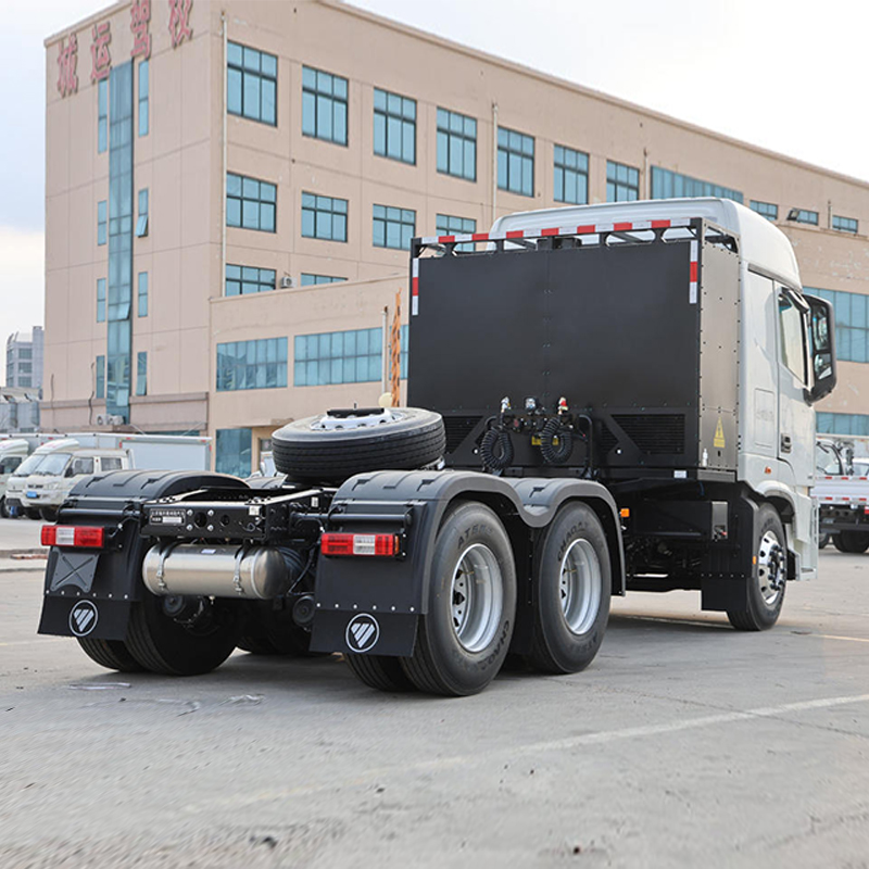 Auman GTL Star Wing Edition 6x4 Drive Pure Electric Tractor Truck 400.62kWh