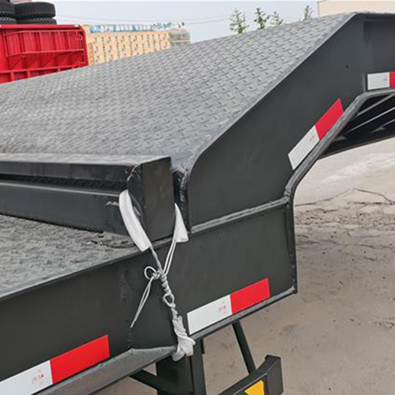 4 Axle Low Flatbed Trailer