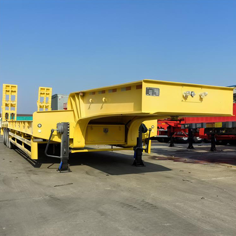 4 Axle 100 Ton Low Flatbed Trailer