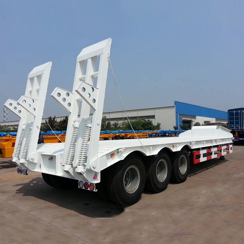 60 Tons Low Flatbed Trailer