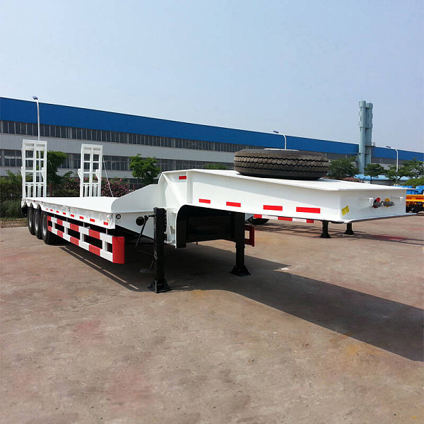60 Tons Low Flatbed Trailer
