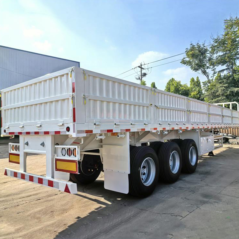 60-ton Sidewall Cargo Trailer