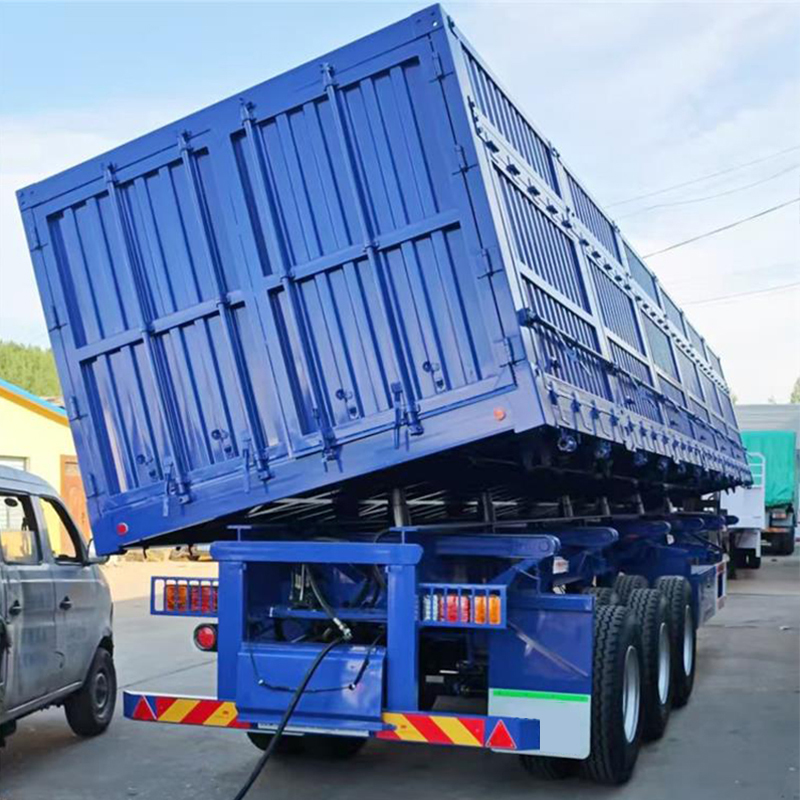 Tilt-Over Cargo Trailer