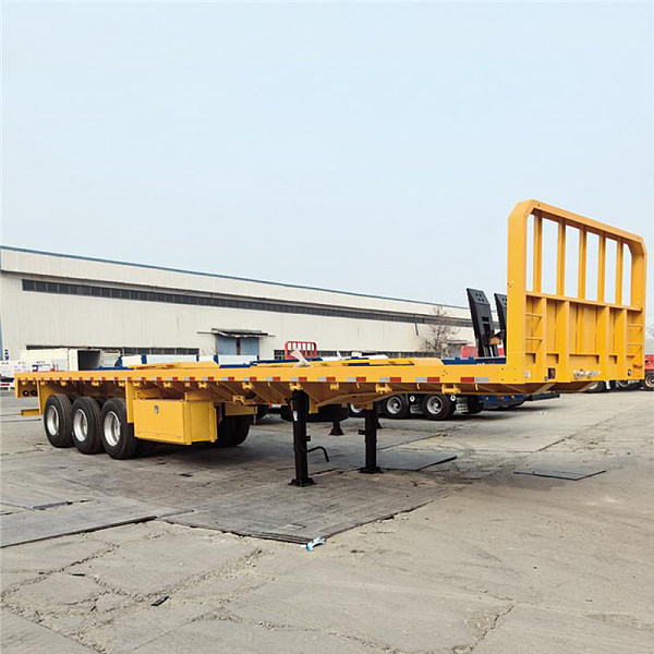 12.5m Flatbed Trailer with Front Wall