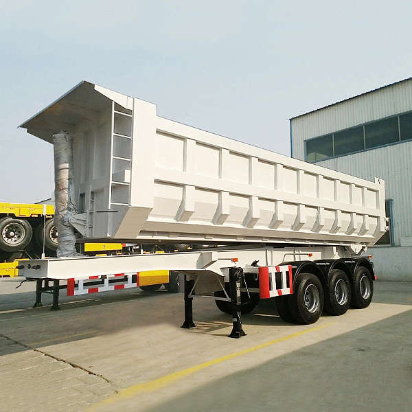 30-100 ton Three-Axle Dump Trailer