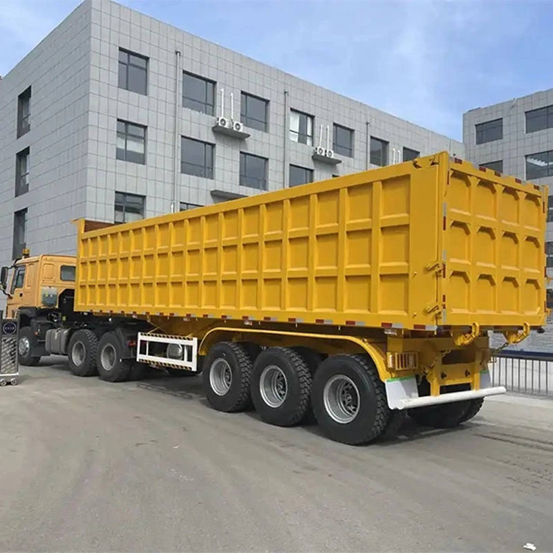 Three and a Half Axle Dump Trailer