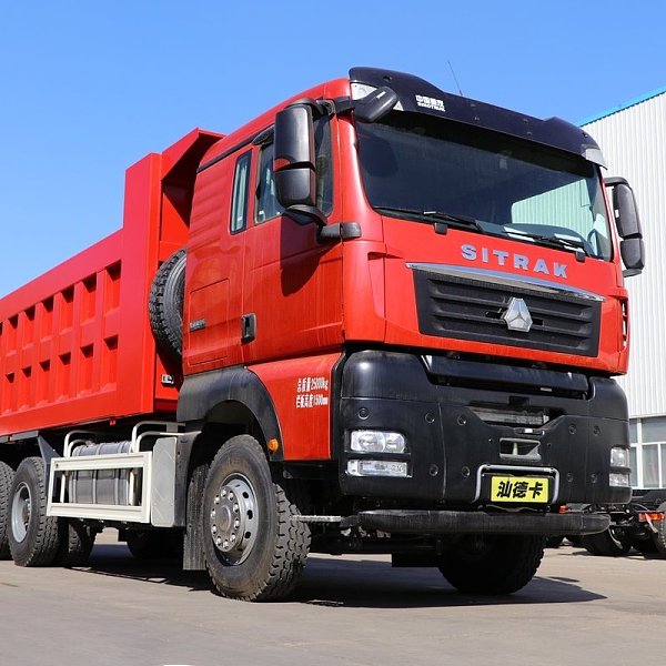 Camion-benne diesel Sinotruk Sitrak G7 400 ch 6x4, 5,8 m