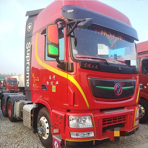Camion tracteur Dongfeng KL 6x4 de 465 ch à prix compétitif, conduite à gauche, norme d'émissions Euro 2
