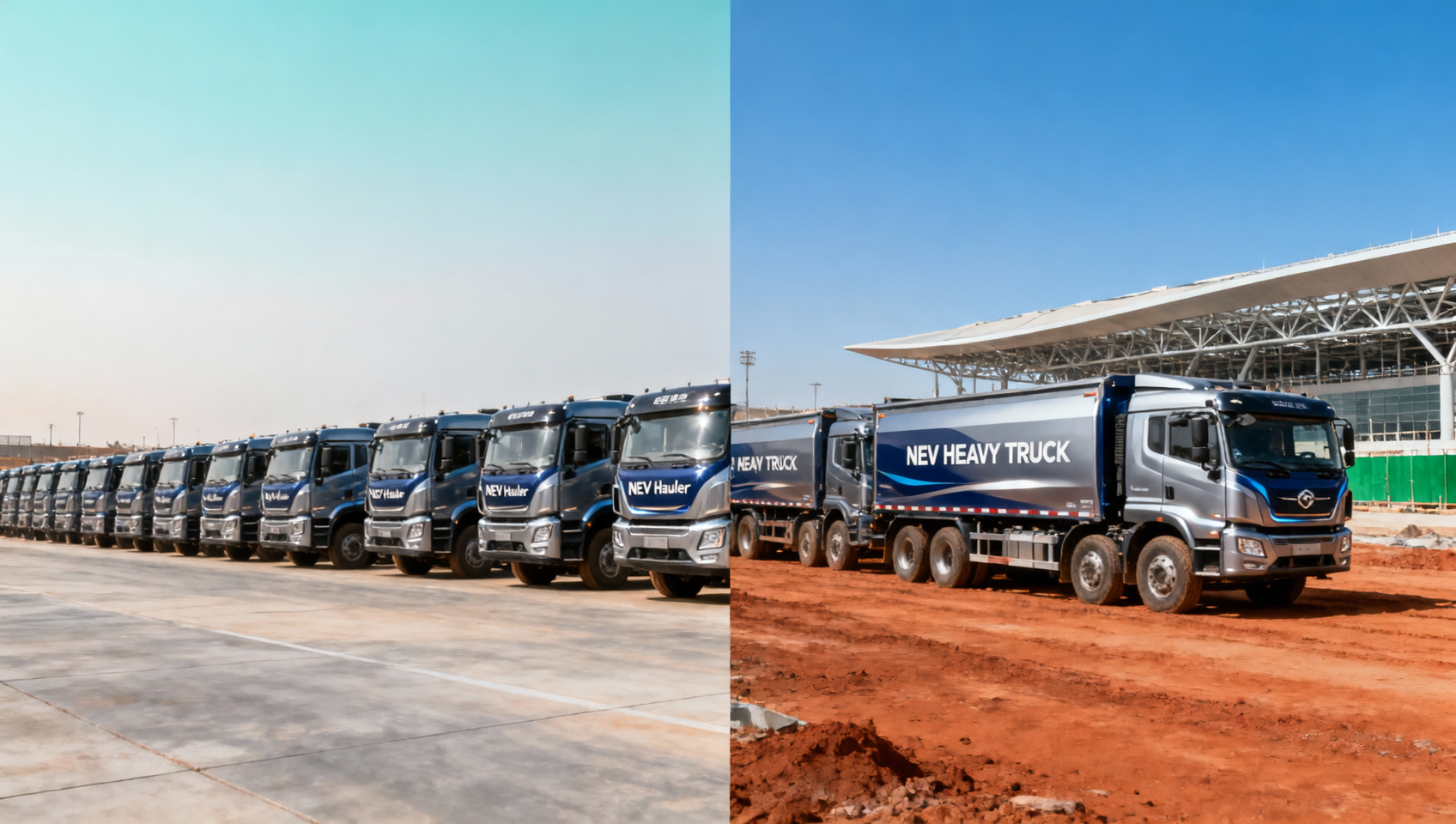 Première livraison de camions lourds chinois à énergies nouvelles en Éthiopie, lançant la logistique d’infrastructure zéro émission en Afrique de l’Est